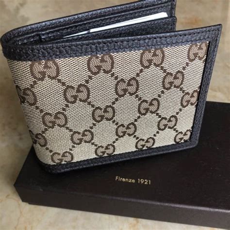 gucci butterfly mens wallet|gucci wallet cheap men.